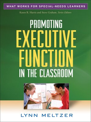 cover image of Promoting Executive Function in the Classroom